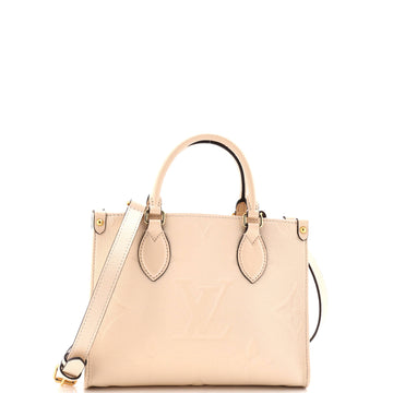 Louis Vuitton OnTheGo Tote Monogram Empreinte Giant PM