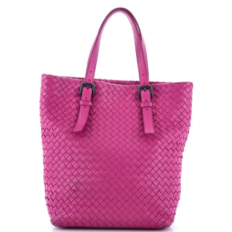 Bottega Veneta Belted Tote Intrecciato Nappa Large