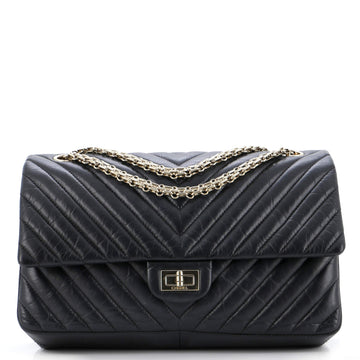 Chanel Reissue 2.55 Flap Bag Chevron Aged Calfskin 226