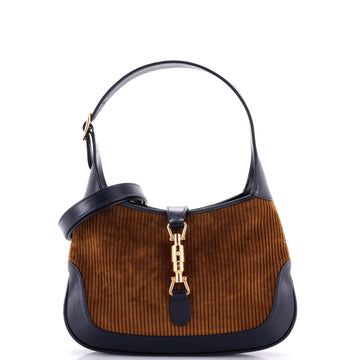 Gucci Jackie 1961 Hobo Corduroy with Leather Small