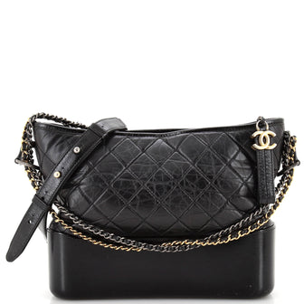 Chanel Gabrielle Hobo Quilted Aged Calfskin Medium