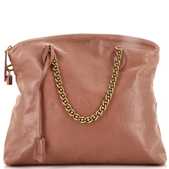 Louis Vuitton Lockit Chain Handbag Boudoir Leather