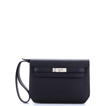 Hermes Kelly Depeches Pouch Epsom 25