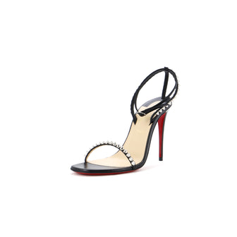 Christian Louboutin Women's So Me Heels Studded Leather 100