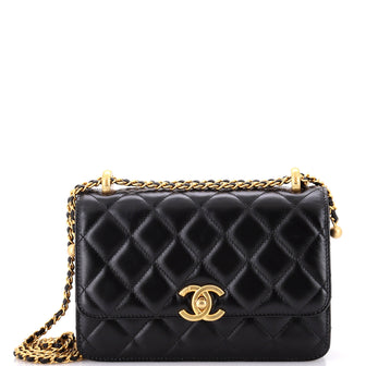 Chanel Perfect Fit Flap Bag Quilted Calfskin Small