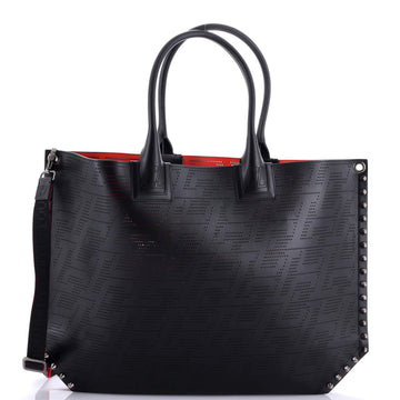 Christian Louboutin Cabalou Tote Perforated Leather