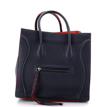 Celine Luggage Bag Grainy Leather Mini