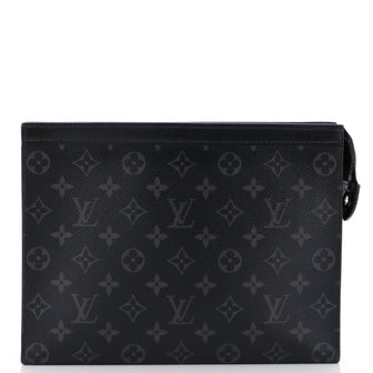 Louis Vuitton Pochette Voyage Monogram Eclipse Canvas MM