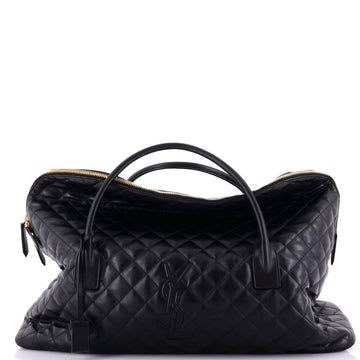 Saint Laurent ES Giant Travel Bag Quilted Leather