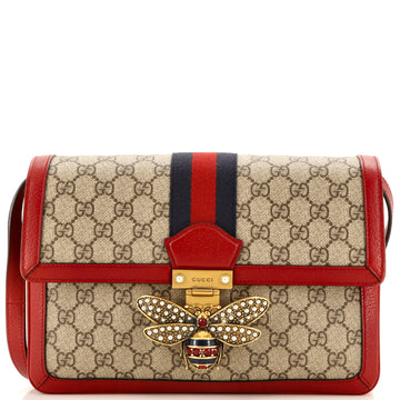 Gucci Queen Margaret Shoulder Bag GG Coated Canvas Medium