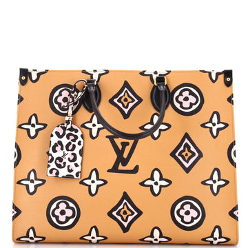 Louis Vuitton OnTheGo Tote Wild at Heart Monogram Giant GM
