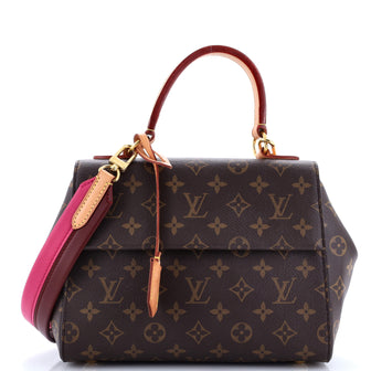 Louis Vuitton Cluny Top Handle Bag Monogram Canvas BB