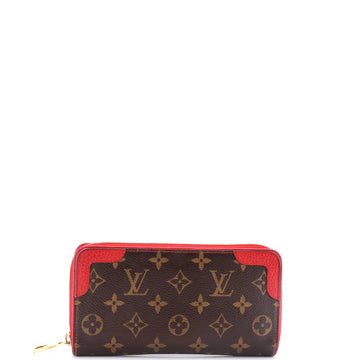 Louis Vuitton Retiro Zippy Wallet Monogram Canvas
