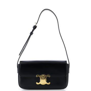 Celine Triomphe East-West Shoulder Bag Smooth Calfskin