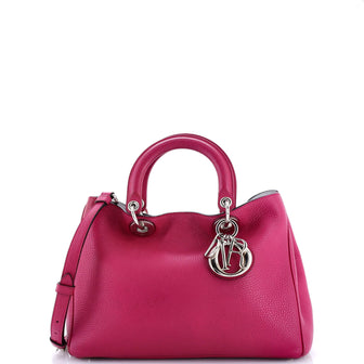Diorissimo Tote Pebbled Leather Medium
