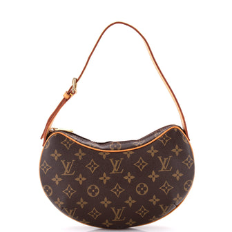 Louis Vuitton Croissant Handbag Monogram Canvas PM