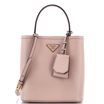 Prada Panier Bucket Bag Saffiano Leather Medium