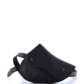 Christian Dior Saddle Belt Bag Leather Mini