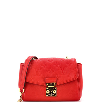 Louis Vuitton Saint Germain Handbag Monogram Empreinte Leather BB