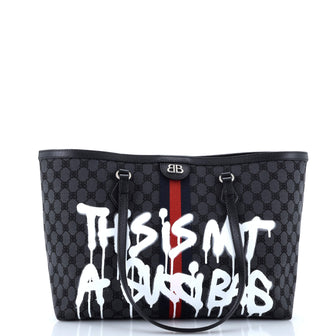 Balenciaga x Gucci The Hacker Project Tote BB Canvas Medium
