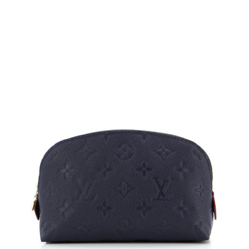 Louis Vuitton Cosmetic Pouch Monogram Empreinte Leather