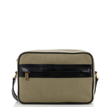 Saint Laurent Camp Camera Bag Canvas Small