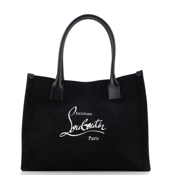 Christian Louboutin Nastroloubi Tote Printed Canvas Medium