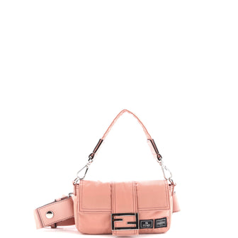 Fendi Porter Baguette Bag Nylon Mini