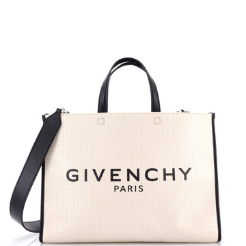 Givenchy G Shopper Tote 4G Coated Canvas Medium