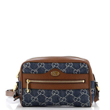 Gucci Ophidia Shoulder Bag GG Denim Mini
