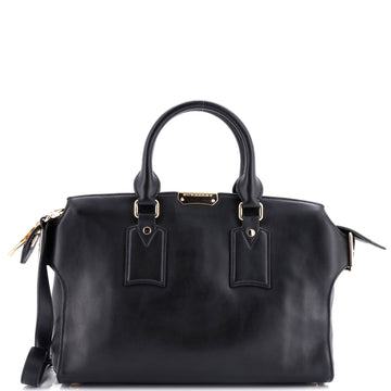 Burberry Clifton Convertible Tote Smooth Leather Medium