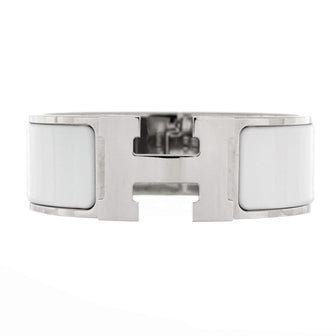 Hermes Clic H Bracelet Enamel Wide