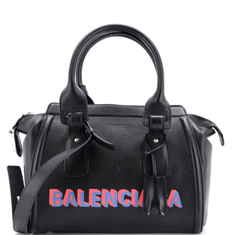 Balenciaga Monday Bowling Bag Leather Small