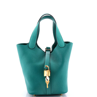 Hermes Picotin Lock Bag Clemence PM