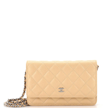 Chanel Wallet on Chain Quilted Caviar
