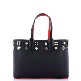 Christian Louboutin Cabata Empire Tote Studded Leather Small