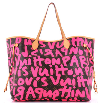 Louis Vuitton Neverfull Tote Limited Edition Monogram Graffiti GM