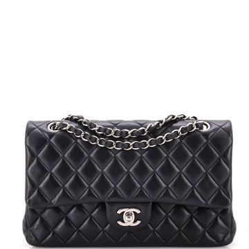 Chanel Classic Double Flap Bag Quilted Lambskin Medium