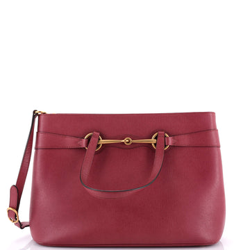 Gucci Bright Bit Convertible Tote Leather Medium