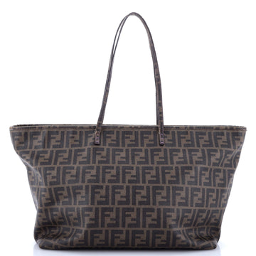 Fendi Roll Tote Zucca Coated Canvas Large