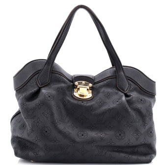 Louis Vuitton Cirrus Handbag Mahina Leather MM