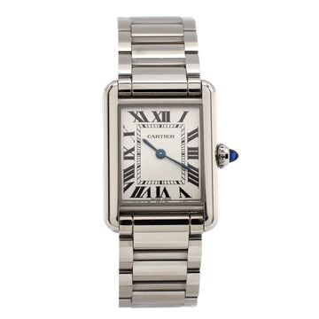 Cartier Must de Cartier Tank Quartz Watch Stainless Steel 22