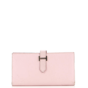 Hermes Bearn Wallet Chevre Mysore Long
