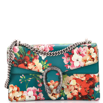 Gucci Dionysus Bag Blooms Print Leather Small