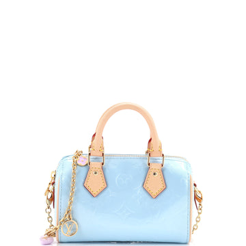 Louis Vuitton Chain Speedy Bandouliere NM Bag Limited Edition Valentine Monogram Vernis Nano