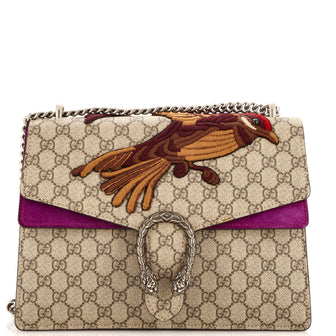 Gucci Dionysus Bag Embroidered GG Coated Canvas Medium