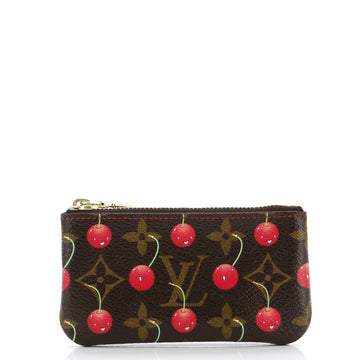 Louis Vuitton Key Pouch Limited Edition Monogram Cerises