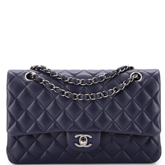 Chanel Classic Double Flap Bag Quilted Lambskin Medium
