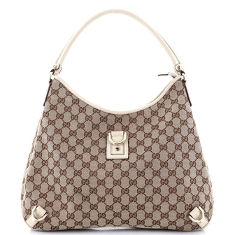 Gucci Abbey D-Ring Hobo GG Canvas Large