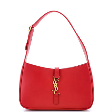 Saint Laurent Le 5 a 7 Hobo Leather Small
